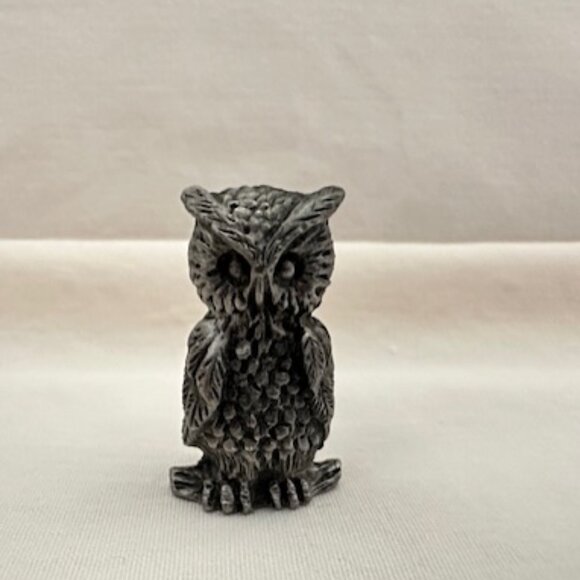 Vintage Miniature Owl Figurine - Picture 1 of 7